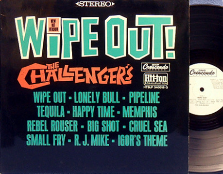 Cover The Challengers - Wipe Out (LP, Album) Schallplatten Ankauf