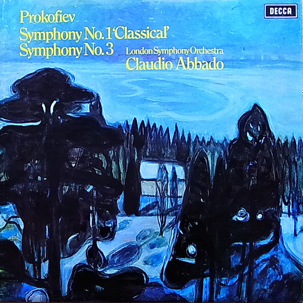 Cover Prokofiev* - Claudio Abbado - London Symphony Orchestra* - Symphony No.1 Classical - Symphony No.3  (LP, Album) Schallplatten Ankauf
