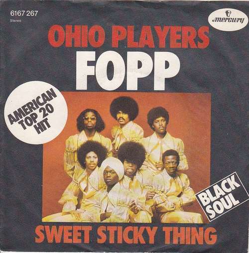 Cover Ohio Players - Fopp / Sweet Sticky Thing (7, Single) Schallplatten Ankauf