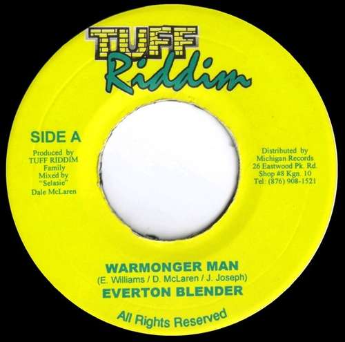 Cover Warmonger Man Schallplatten Ankauf