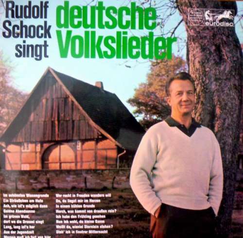 Bild Rudolf Schock - Rudolf Schock Singt Deutsche Volkslieder (LP, Album) Schallplatten Ankauf