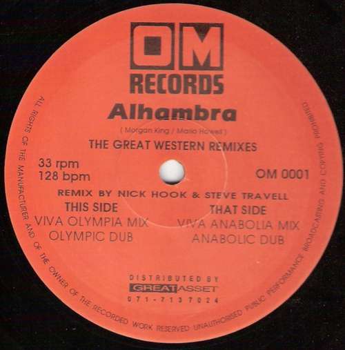 Cover Alhambra - Alhambra (The Great Western Remixes) (12) Schallplatten Ankauf