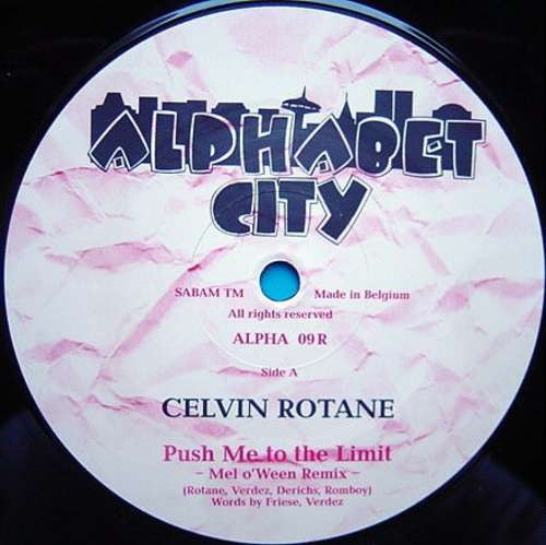 Cover Celvin Rotane - Push Me To The Limit (12) Schallplatten Ankauf