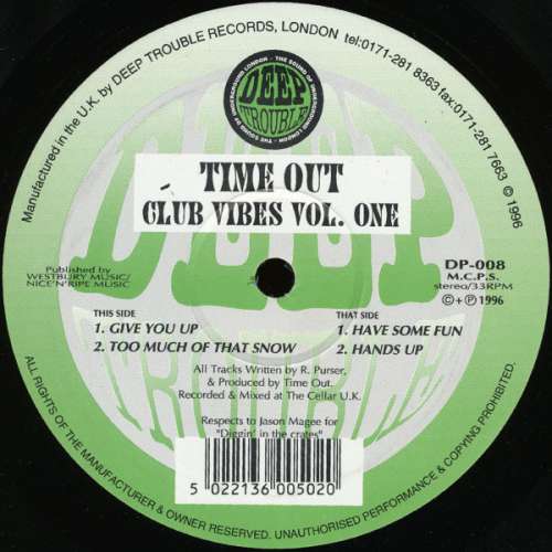 Bild Time Out - Club Vibes Vol. One (12) Schallplatten Ankauf