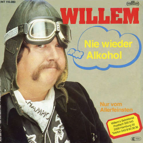 Cover Willem (2) - Nie Wieder Alkohol (7, Single) Schallplatten Ankauf