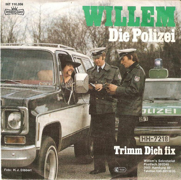 Cover Willem (2) - Die Polizei (7, Single) Schallplatten Ankauf