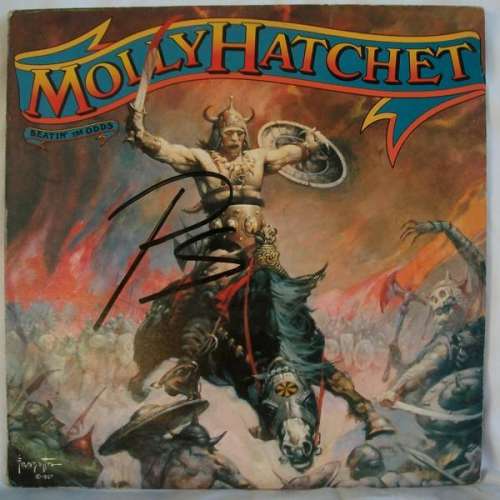 Cover Molly Hatchet - Beatin' The Odds (LP, Album, RE) Schallplatten Ankauf