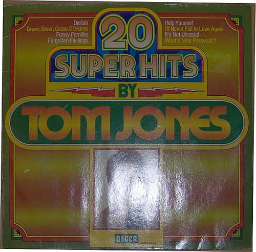 Cover Tom Jones - 20 Super Hits By Tom Jones (LP, Comp, Club) Schallplatten Ankauf