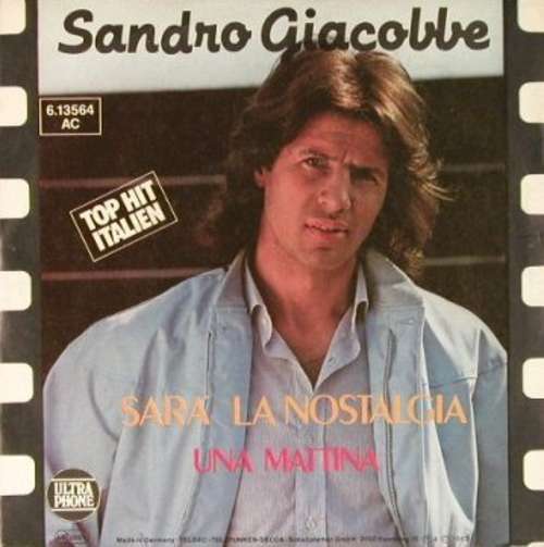 Cover Sandro Giacobbe - Sarà La Nostalgia (7) Schallplatten Ankauf