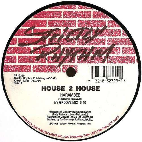 Cover House 2 House - Harambee (12) Schallplatten Ankauf