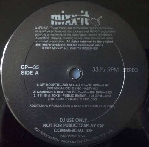 Cover Various - Mixx-it 35 (12, Promo) Schallplatten Ankauf