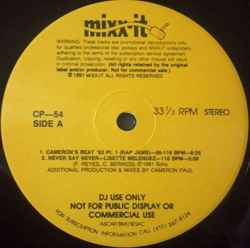 Cover Various - Mixx-it 54 (12, Promo) Schallplatten Ankauf