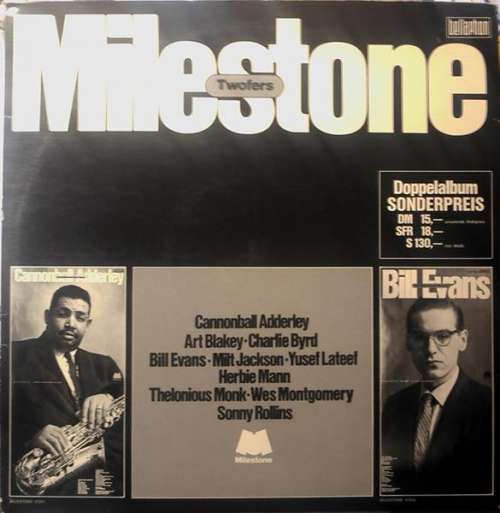Cover Various - Milestone Twofers (2xLP, Comp) Schallplatten Ankauf
