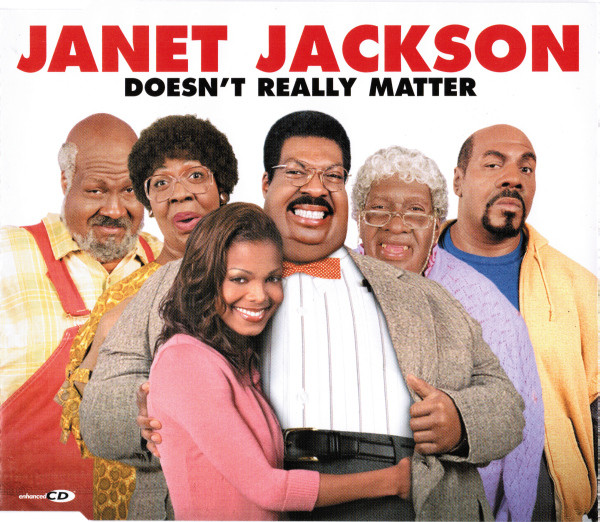 Cover Janet Jackson - Doesn't Really Matter (CD, Single, Enh) Schallplatten Ankauf