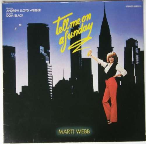Cover Marti Webb - Tell Me On A Sunday (LP, Album, Gat) Schallplatten Ankauf
