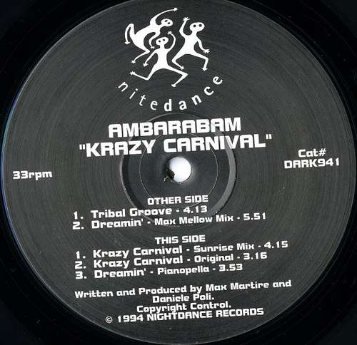 Cover Ambarabam - Krazy Carnival (12) Schallplatten Ankauf