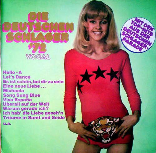 Cover Unknown Artist - Die Deutschen Schlager '72 (LP, Comp) Schallplatten Ankauf