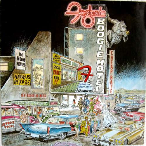Cover Foghat - Boogie Motel (LP, Album) Schallplatten Ankauf