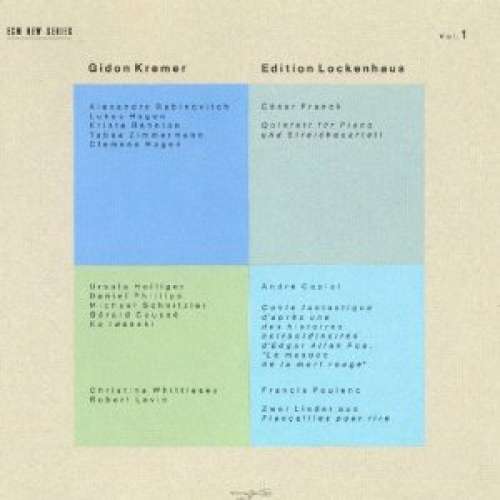 Cover Gidon Kremer - Edition Lockenhaus Vol. 1/2 (2xLP, Album) Schallplatten Ankauf