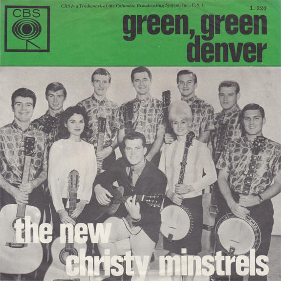 Cover The New Christy Minstrels - Green, Green / Denver (7, Single) Schallplatten Ankauf