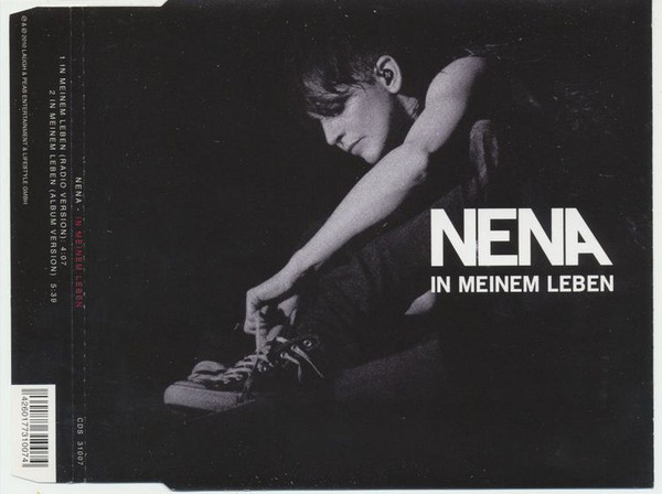 Cover Nena (20) - In Meinem Leben (CD, Single) Schallplatten Ankauf