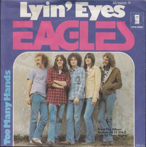 Cover Eagles - Lyin' Eyes (7) Schallplatten Ankauf