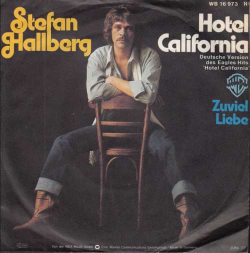 Cover Stefan Hallberg - Hotel California (7, Single) Schallplatten Ankauf