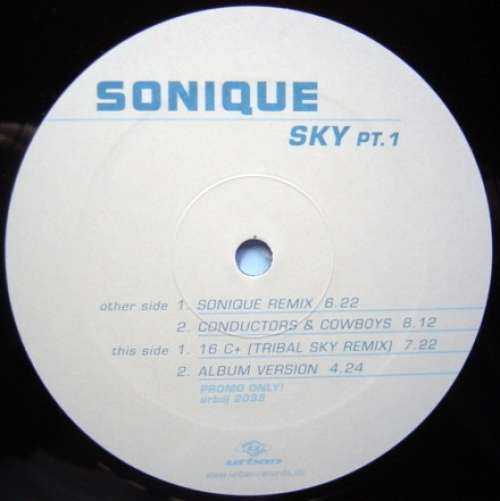 Cover Sonique - Sky Pt. 1 (12, Promo) Schallplatten Ankauf