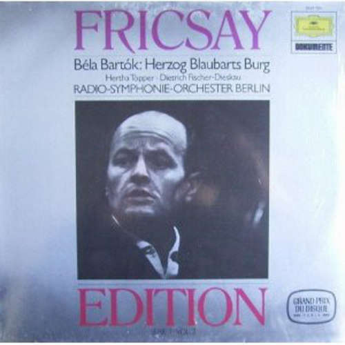 Cover Béla Bartók - Ferenc Fricsay - Dietrich Fischer-Dieskau - Hertha Töpper - Radio-Symphonie-Orchester Berlin - Herzog Blaubarts Burg (LP, Album, RE) Schallplatten Ankauf