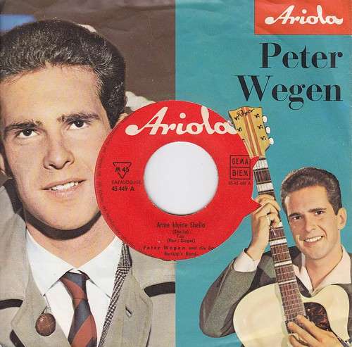 Cover Peter Wegen - Arme Kleine Sheila (7, Single) Schallplatten Ankauf