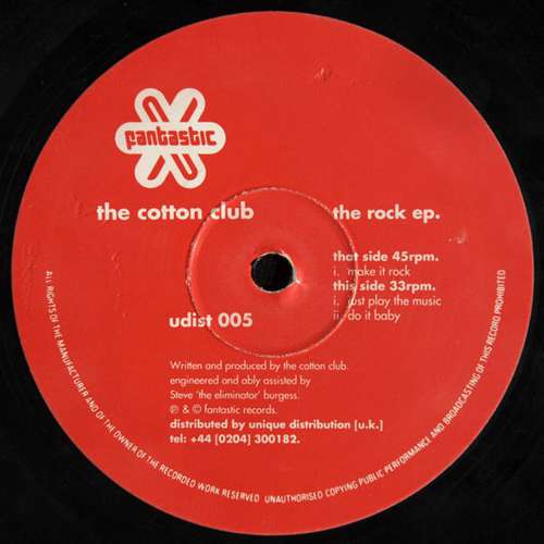 Cover The Cotton Club* - The Rock EP (12, EP) Schallplatten Ankauf