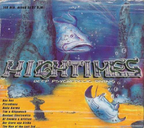 Cover DJ Bim - High Times - Deep Psychedelic Diving (2xCD, Mixed) Schallplatten Ankauf