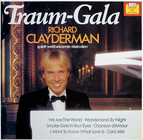 Cover Richard Clayderman - Traum-Gala (LP, Album) Schallplatten Ankauf