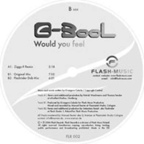 Cover C-Bool - Would You Feel (12) Schallplatten Ankauf