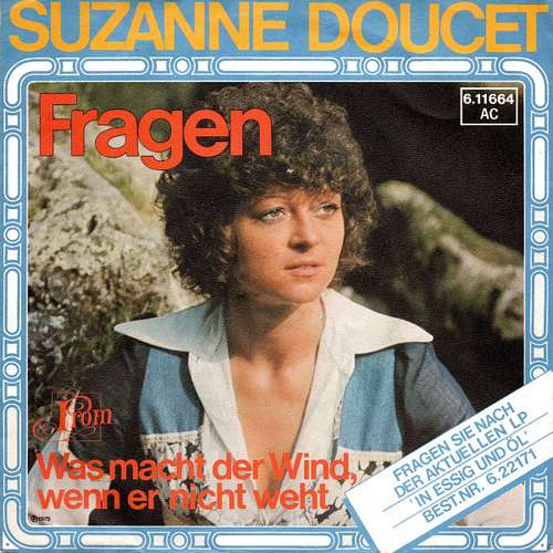 Cover Suzanne Doucet - Fragen  (7, Single) Schallplatten Ankauf