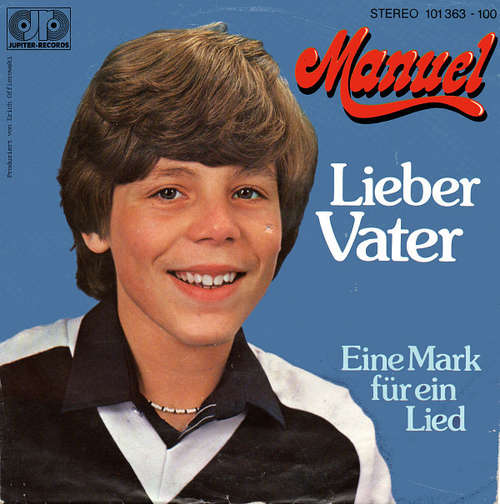 Cover Manuel (9) - Lieber Vater / Eine Mark Für Ein Lied (7, Single) Schallplatten Ankauf