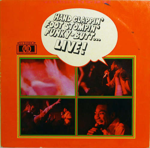 Cover Geno Washington & The Ram Jam Band - Hand Clappin' Foot Stompin' Funky-Butt... Live! (LP, Album) Schallplatten Ankauf