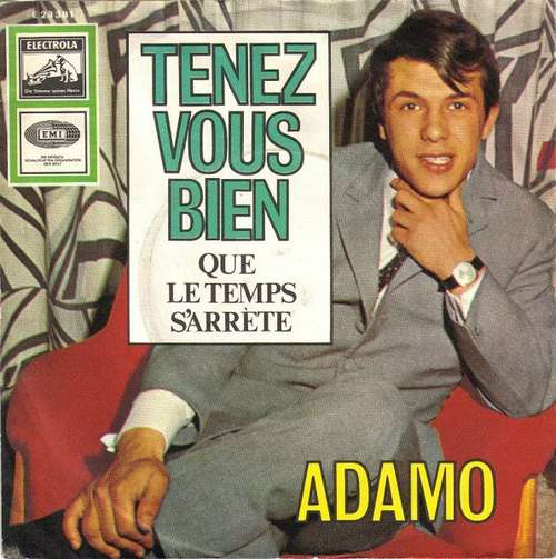 Cover Adamo - Tenez Vous Bien (7, Single) Schallplatten Ankauf