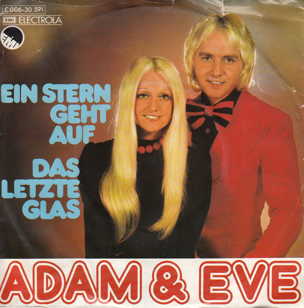 Cover Adam & Eve (6) - Ein Stern Geht Auf / Das Letzte Glas (7, Single) Schallplatten Ankauf