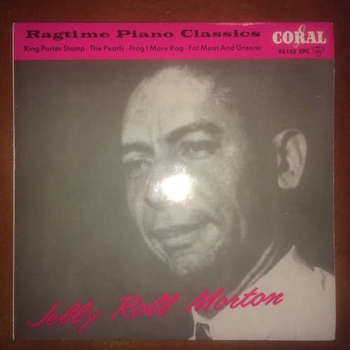 Cover Jelly Roll Morton - Ragtime Piano Classics (7, EP) Schallplatten Ankauf