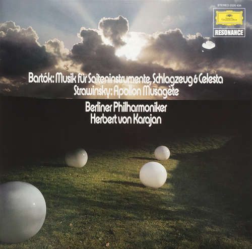 Bild Bartók* / Stravinsky* - Berliner Philharmoniker - Herbert Von Karajan - Musik Für Saiteninstrumente, Schlagzeug & Celesta / Apollon Musagète (LP, Album, RE) Schallplatten Ankauf