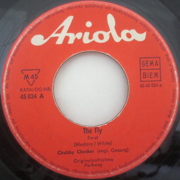 Cover Chubby Checker - The Fly / That's The Way It Goes (7, Single, Mono) Schallplatten Ankauf
