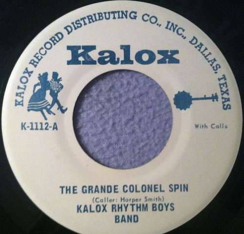 Cover Kalox Rhythm Boys Band - The Grande Colonel Spin (7) Schallplatten Ankauf