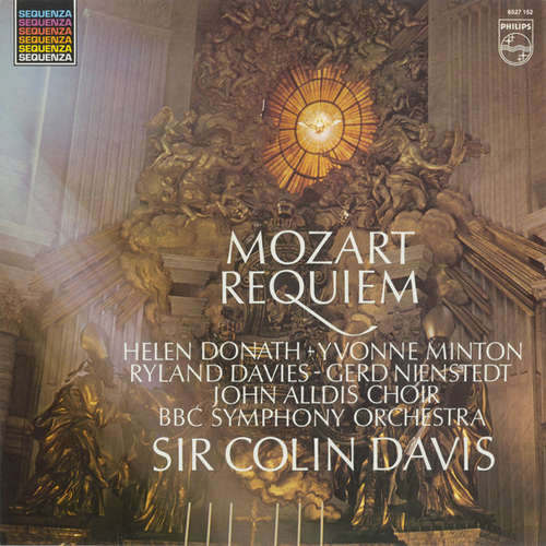 Cover Mozart*, Donath*, Minton*, Davies*, Nienstedt*, John Alldis Choir, BBC Symphony Orchestra, Sir Colin Davis - Requiem (LP, RE) Schallplatten Ankauf