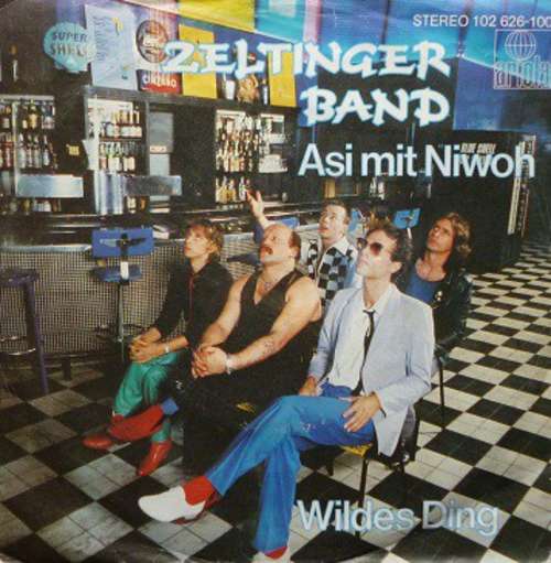 Cover Zeltinger Band - Asi Mit Niwoh / Wildes Ding (7, Single) Schallplatten Ankauf