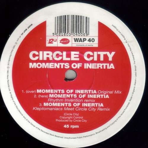 Cover Circle City - Moments Of Inertia (12) Schallplatten Ankauf