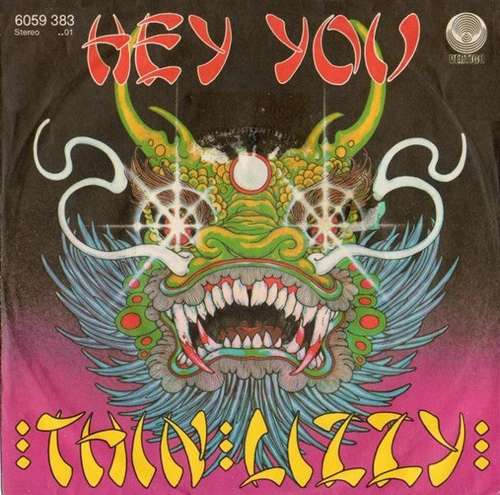 Cover Thin Lizzy - Hey You (7, Single) Schallplatten Ankauf
