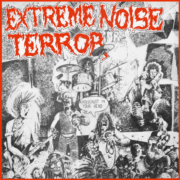 Cover Extreme Noise Terror - A Holocaust In Your Head (LP, Album) Schallplatten Ankauf