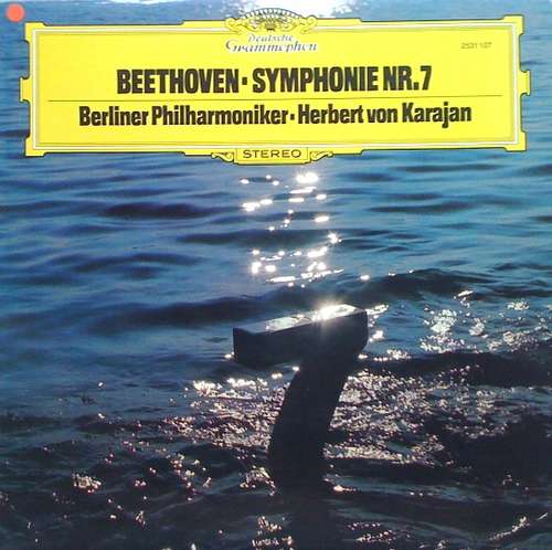 Cover Beethoven* • Herbert von Karajan • Berliner Philharmoniker - Symphonie Nr. 7 (LP, Album) Schallplatten Ankauf