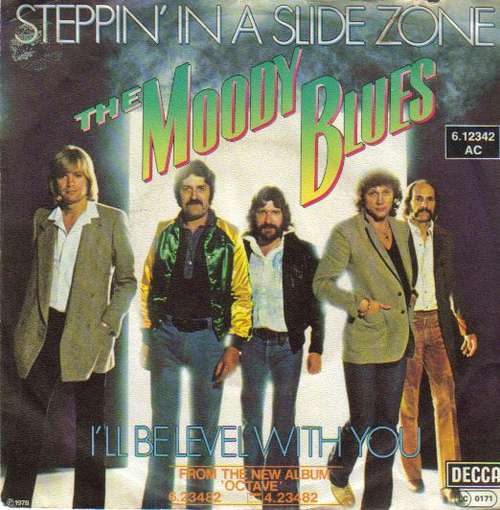 Cover The Moody Blues - Steppin' In A Slide Zone (7, Single) Schallplatten Ankauf